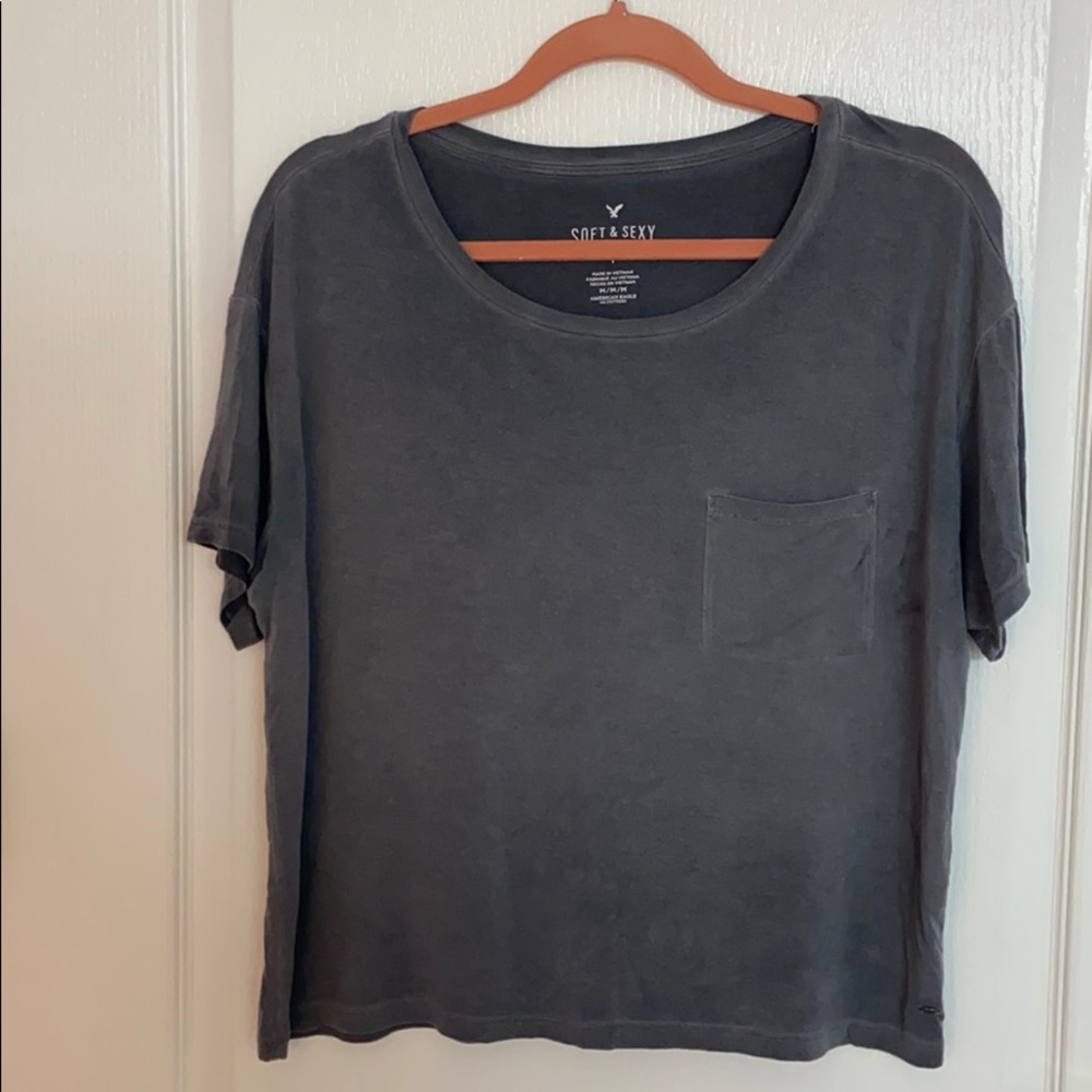 American Eagle Soft and Sexy Pocket T-shirt